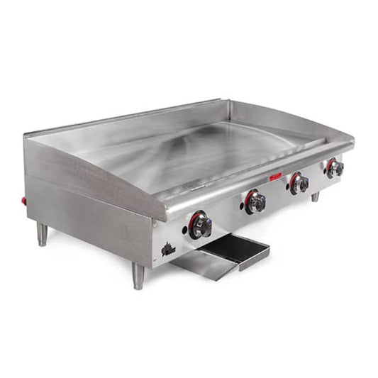 Star 8G-648MF Star-Max® 113,200 BTU 48" Gas Griddle Manual Steel Plate - 8G-648MF