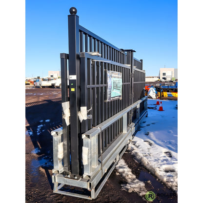 Chery Industrial 20ft Farm Metal Driveway Gate - IF000055