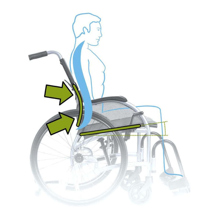 Strongback 24 Lightweight Manual Wheelchair