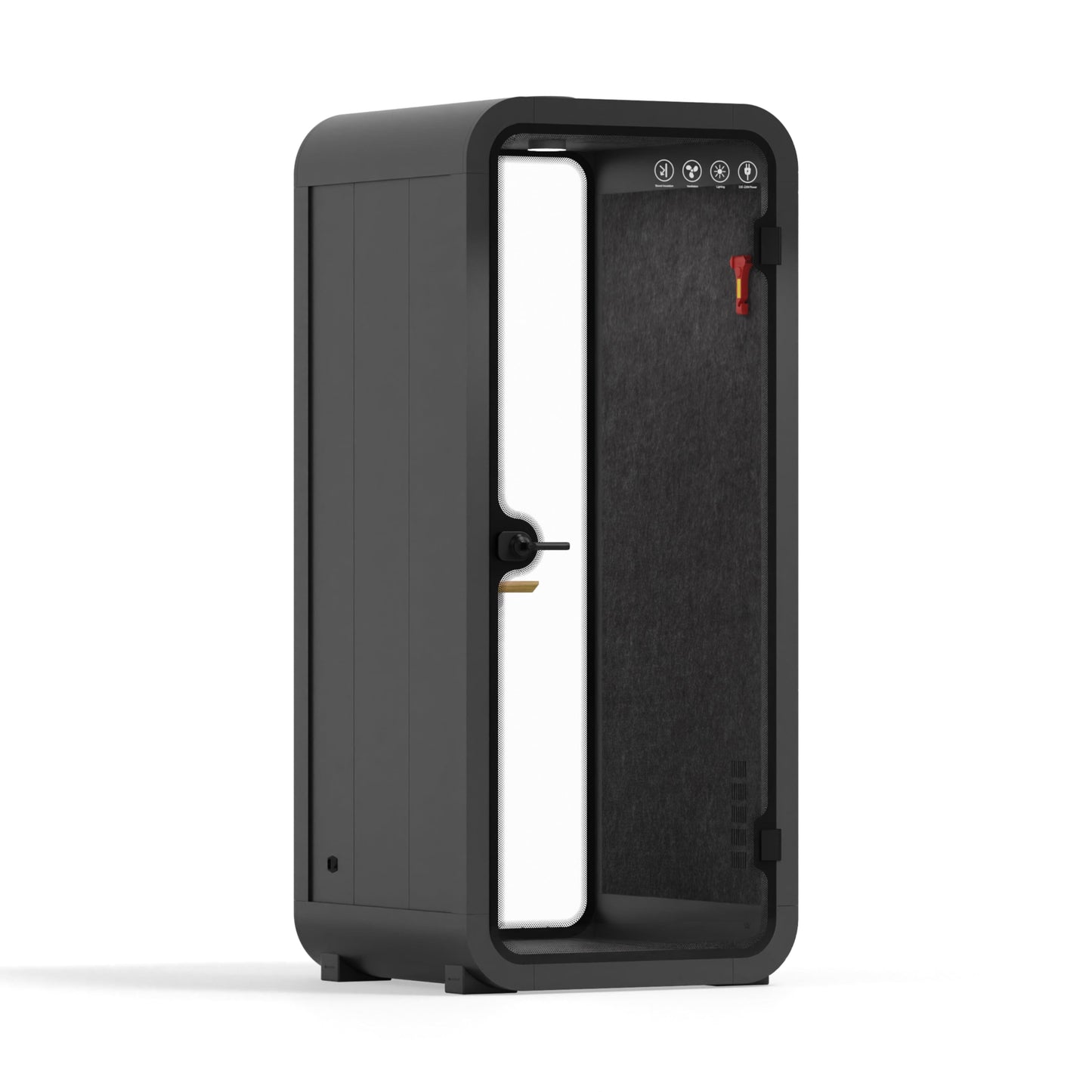 Office Pod Quell Flex - S-S115-DRK-GREY-SBX30-31B-DS2/DH.02.01