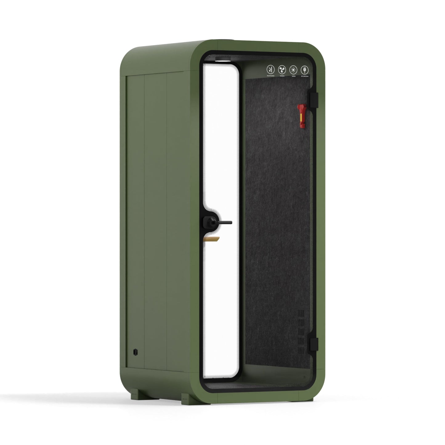 Office Pod Quell Flex - S-S115-DRK-GREY-SBX30-31B-DS2/DH.02.01