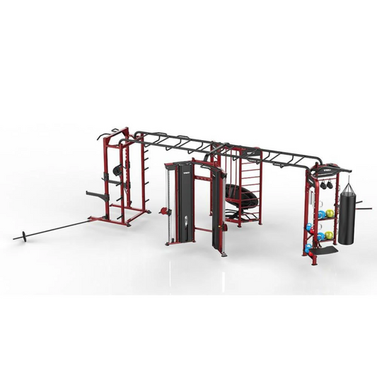 TKO Strength Stretch / Box / Rebounder / Power Rack Station - 9901