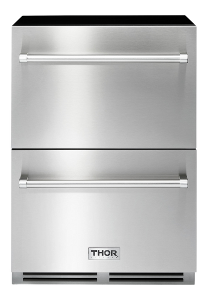 Thor Kitchen 24 Inch Indoor Outdoor Refrigerator Drawer - TRF24U