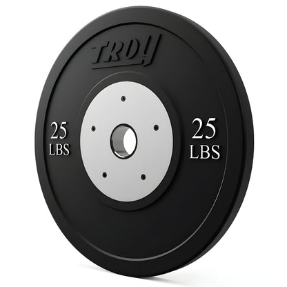 TROYCompetition Black Bumper Plate -  BCO-SBP