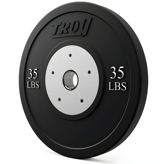 TROYCompetition Black Bumper Plate -  BCO-SBP