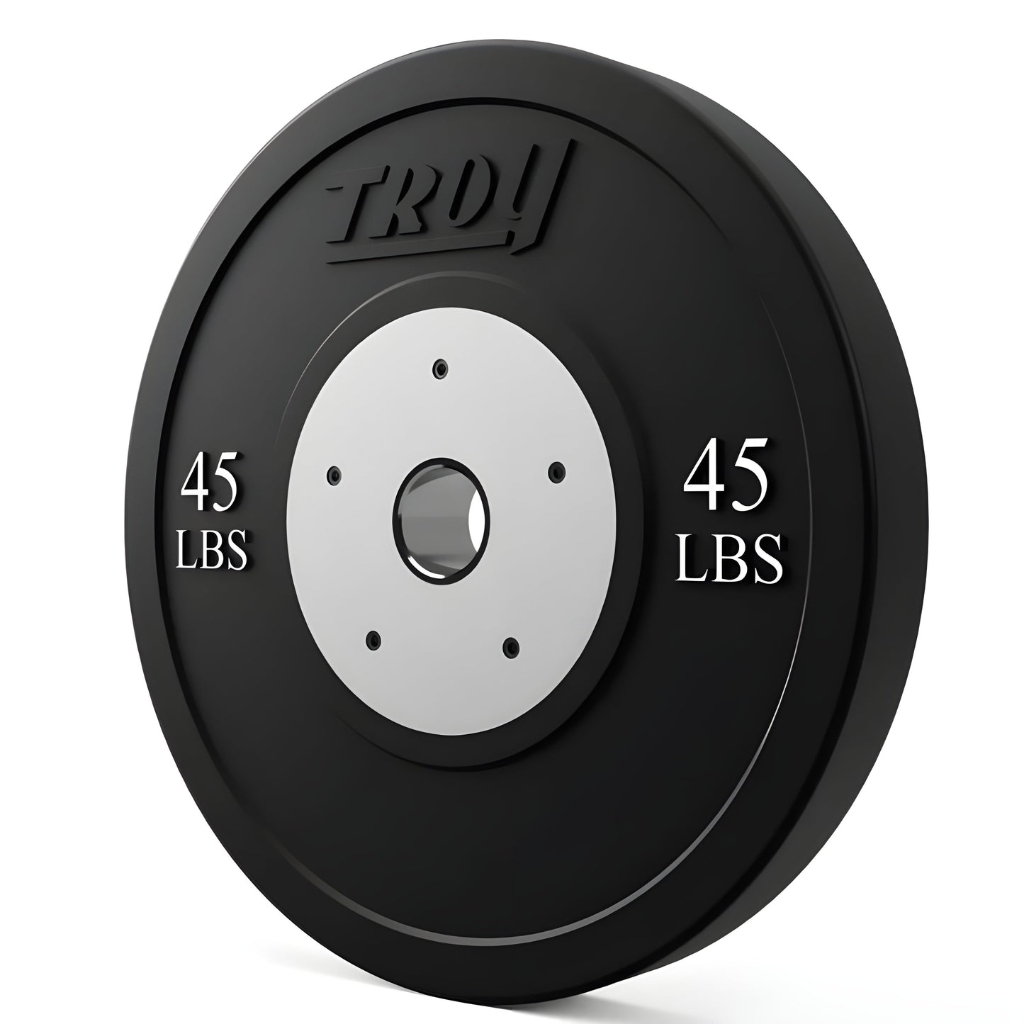 TROYCompetition Black Bumper Plate -  BCO-SBP