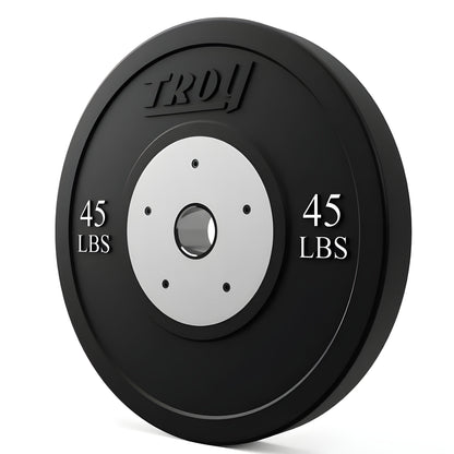 TROYCompetition Black Bumper Plate -  BCO-SBP
