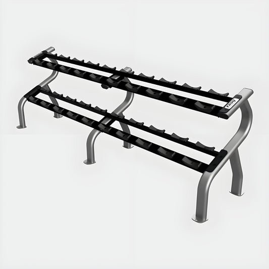 TROY 10-Pair Dumbbell Saddle Rack - DR-10