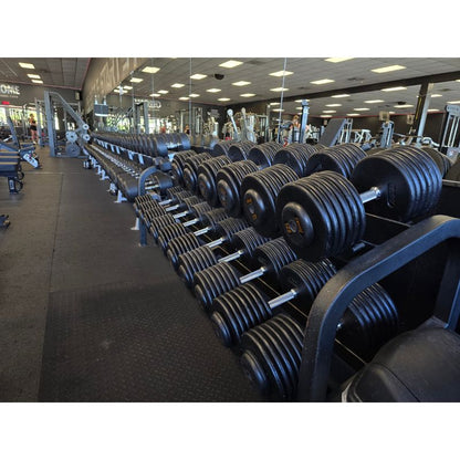 TROY PFD-R Pro-Style Dumbbells Sets with Rubber Ends