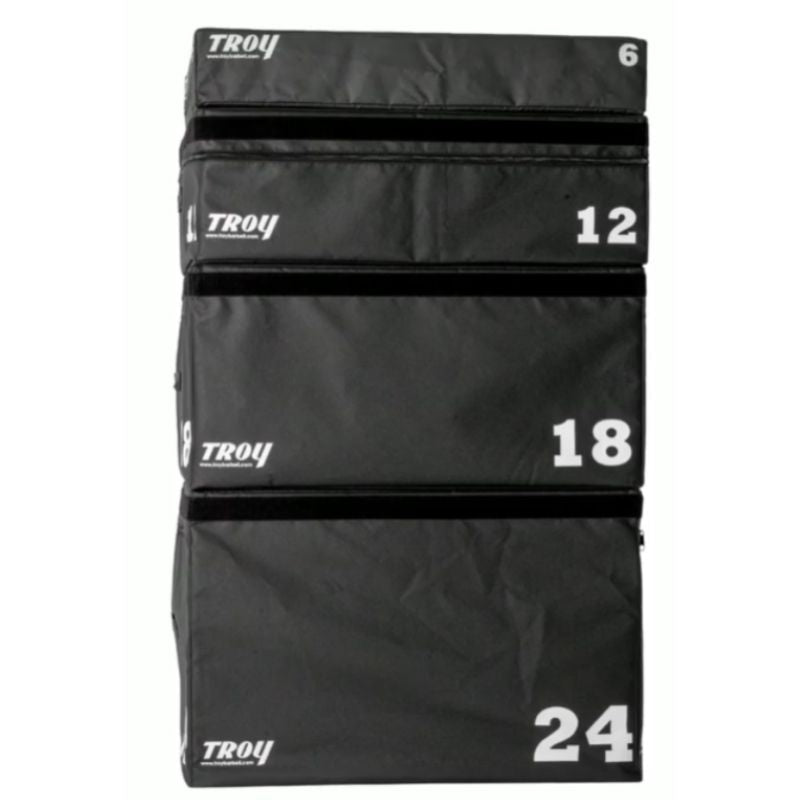 TROY T-PLYO-PAC Soft Foam Stackable Plyo Box Set
