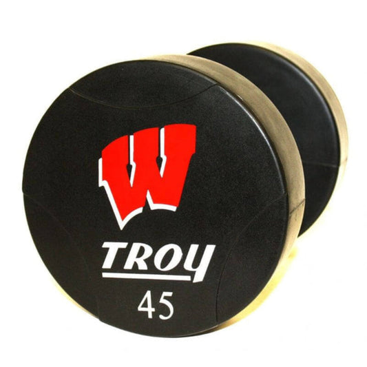 Troy Urethane Logo T-Clog Dumbbell Set 80-100 lbs (5 lb Increments) -  TSD-080-100UTL
