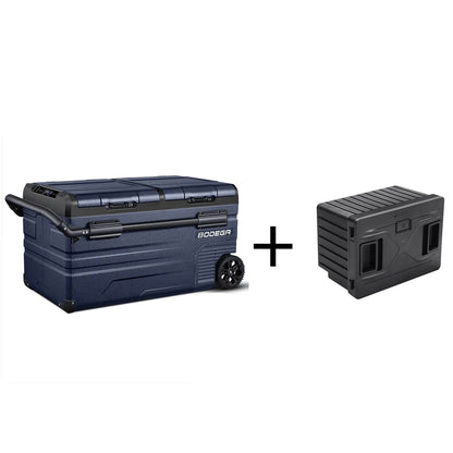 BODEGA cooler Portable Freezer 80Qt/75L Dual Door - TWW75
