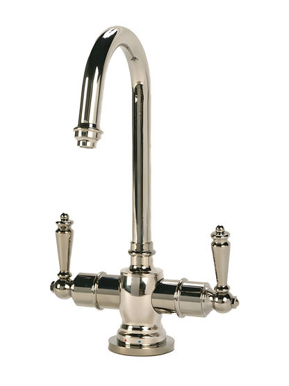 AquaNuTech Traditional C-Spout Hot & Cold Water Filtration Faucet New - HC2200-CH