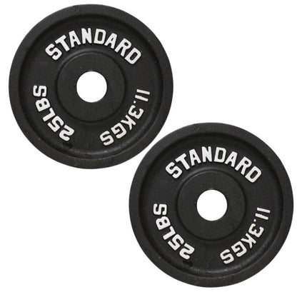 Troy BO Economy Black Cast Iron Olympic Plate