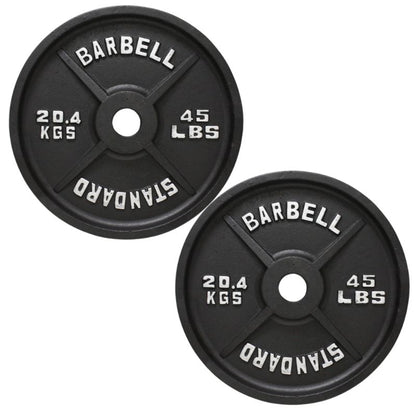 Troy BO Economy Black Cast Iron Olympic Plate