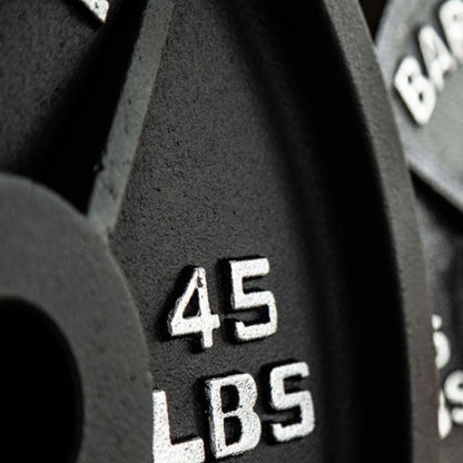 Troy BO Economy Black Cast Iron Olympic Plate