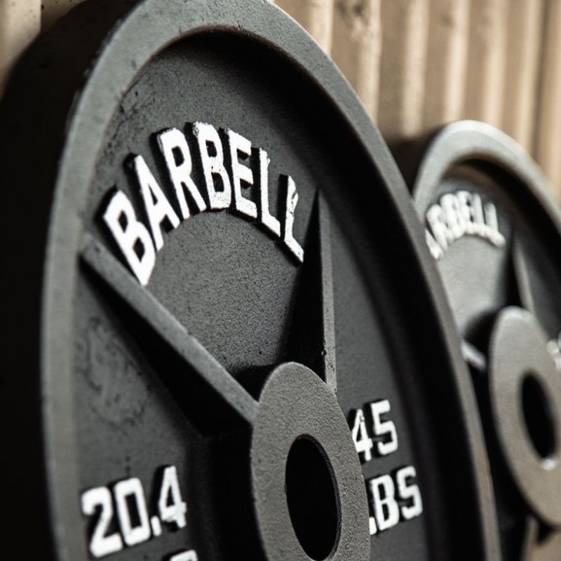 Troy BO Economy Black Cast Iron Olympic Plate