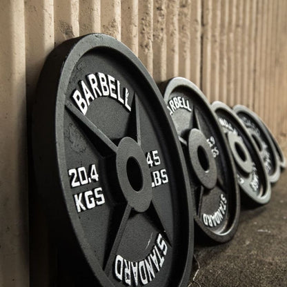 Troy BO Economy Black Cast Iron Olympic Plate