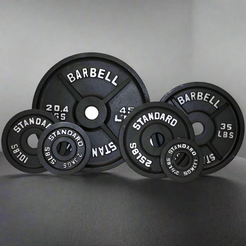 Troy BO Economy Black Cast Iron Olympic Plate