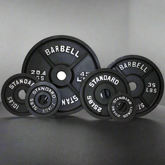 Troy BO Economy Black Cast Iron Olympic Plate