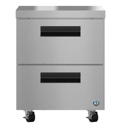 Hoshizaki UF27B-D2 | 27" Wide 2 Drawer Undercounter Freezer - UF27B-D2