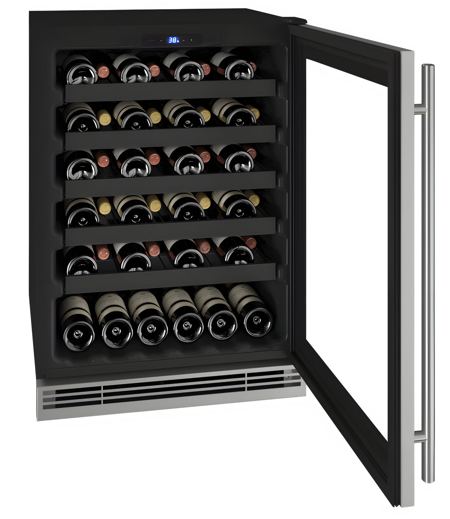 U-Line - 24" 1 Class Wine Refrigerator - HWC124 - UHWC124-SG01A