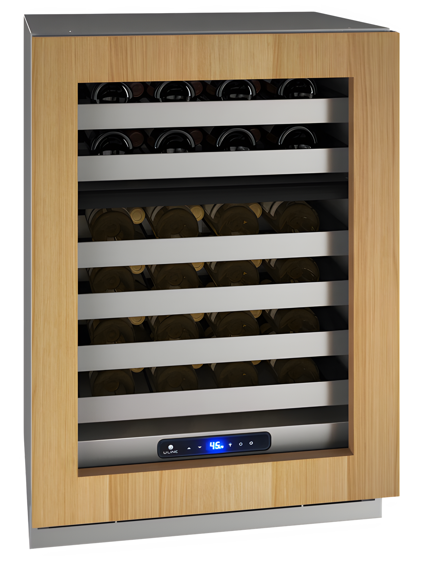 U-Line - 24" 5 Class Dual-Zone Wine Refrigerator - HWD524 - UHWD524-SG01A