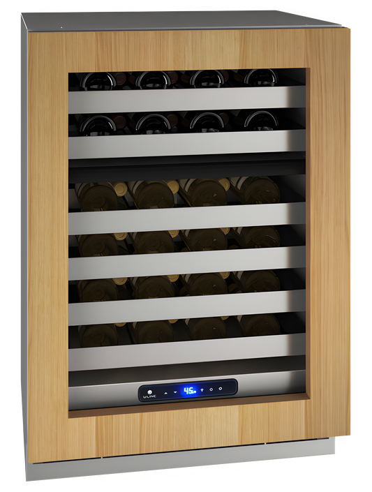 U-Line - 24" 5 Class Dual-Zone Wine Refrigerator - HWD524 - UHWD524-SG01A