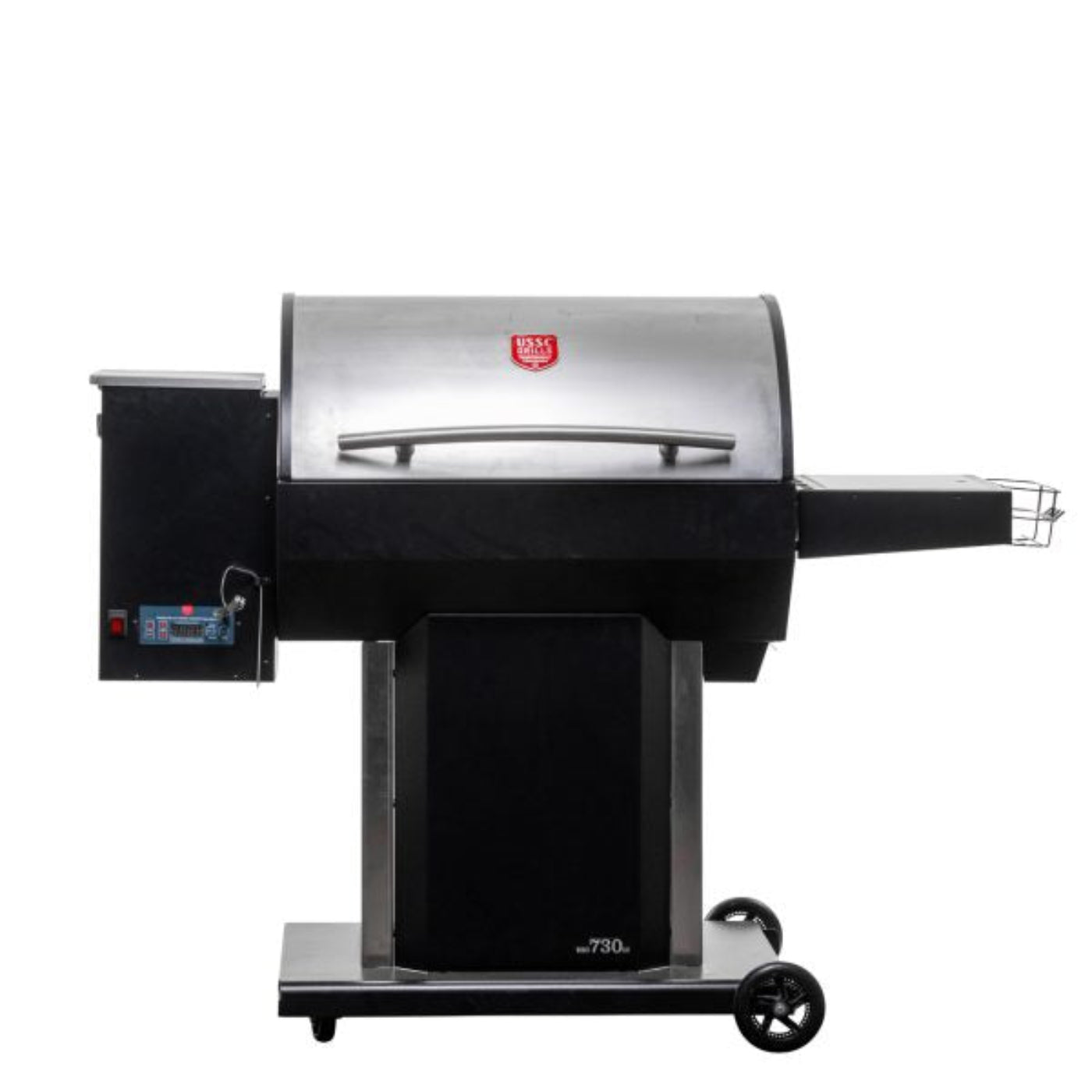 USSC Grills USG730SS Stainless Steel Wood Pellet Grill with Searing Station - 1769054292586_865