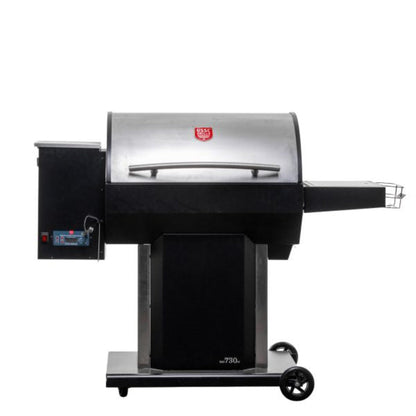 USSC Grills USG730SS Stainless Steel Wood Pellet Grill with Searing Station - 1769054292586_865