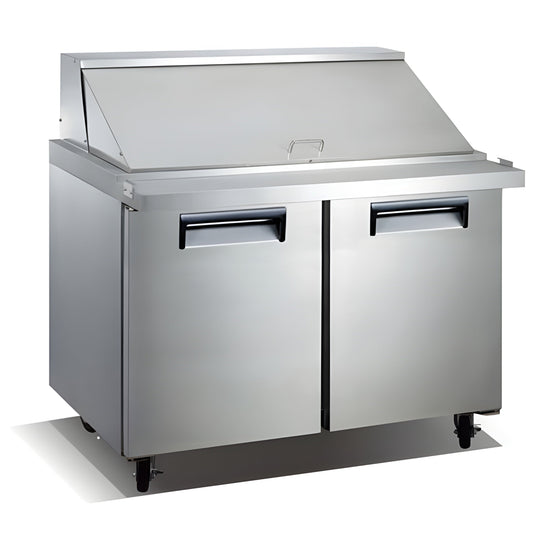 Grista - Salad Prep Table Mega E Series 2 Door 60" - GRSLM-2D/60