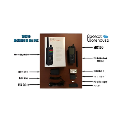 Uniden Digital Police Scanner Open Box - SDS100
