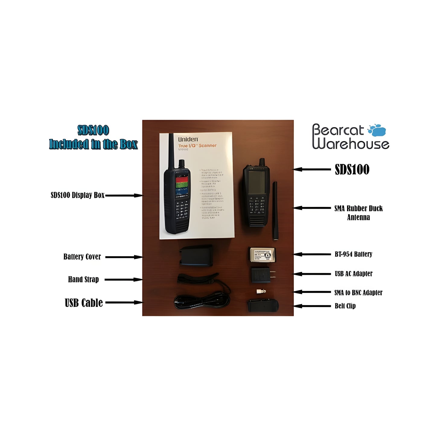 Uniden Digital Police Scanner - SDS100