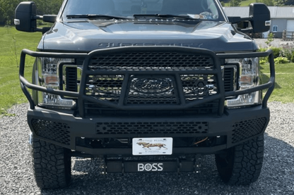 Ranch Hand MFF201BM1 2017-2022 Ford F250/ F350 Superduty Midnight Series Front Bumper With Grille Guard - MFF201BM1
