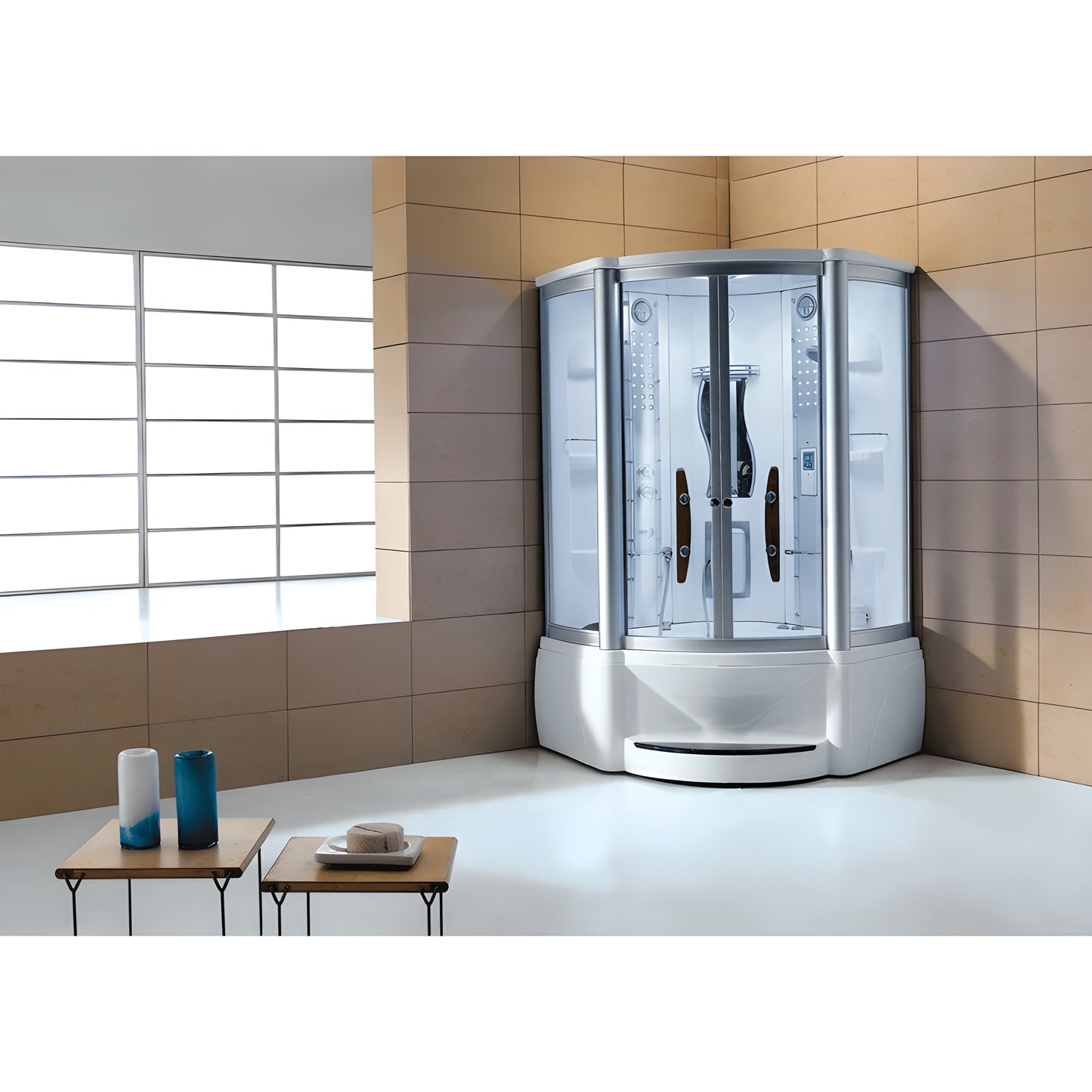 Mesa Steam Shower Tub Combo - WS-609A
