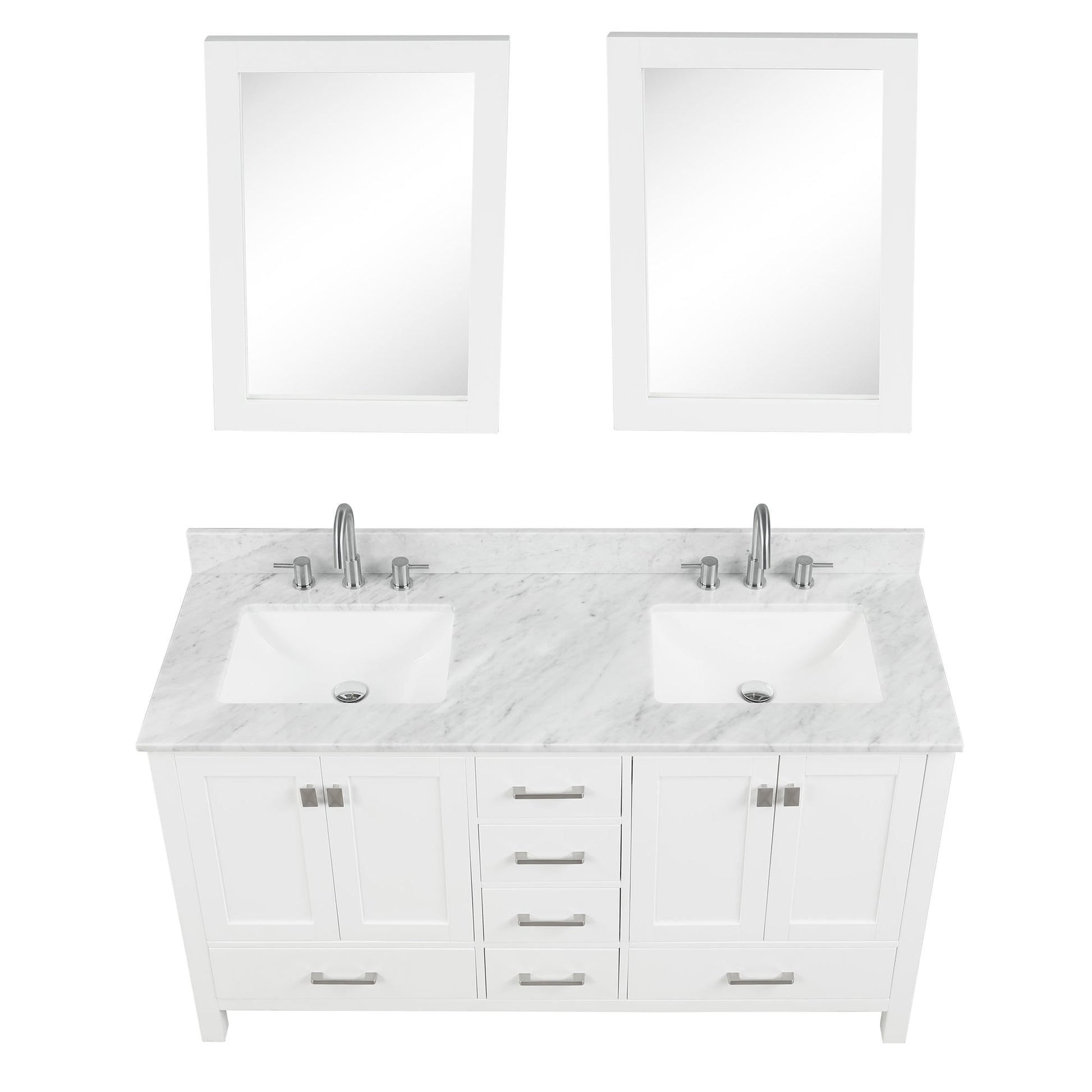 Blossom Geneva 60″ Bathroom Vanity - V8026 60 01 - Backyard Provider