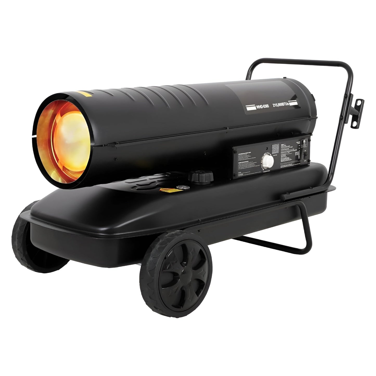 BILT HARD 215,000 BTU Forced Air Kerosene Heater, Portable Torpedo Space Heater with Movable Wheels, Thermostat Control, Overheat Protection, CSA Listed - WHD-0305