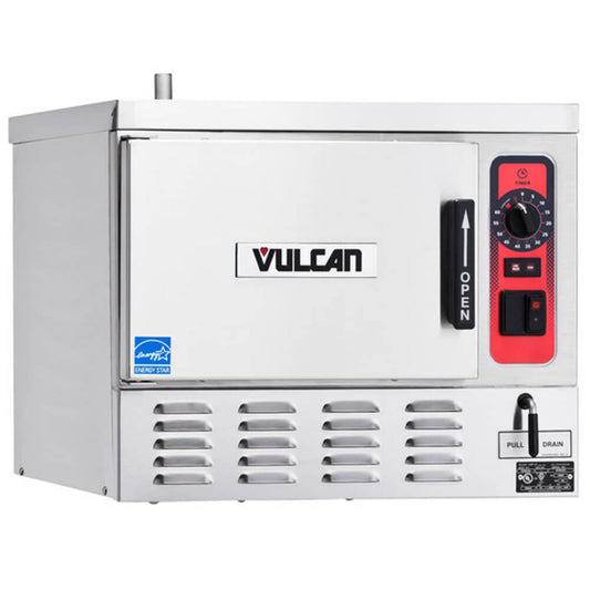 Vulcan C24EO5-1 5 Pan Boilerless/Connectionless Electric Countertop Steamer - 208V 12 kW - C24EO5-1