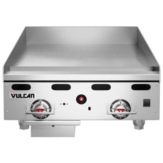 Vulcan MSA48-C0100P 48 Countertop Liquid Propane Griddle with Rapid Recovery Plate and Piezo Ignition - 108 000 BTU - MSA48-C0100P