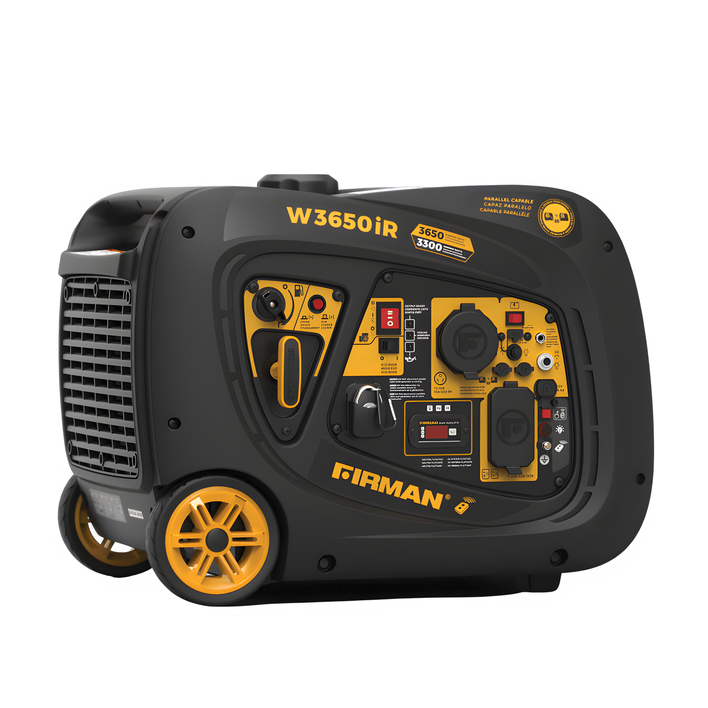 Firman W03383 30 Amp 3300W/3650W Remote Start Gas Inverter Generator New W03383