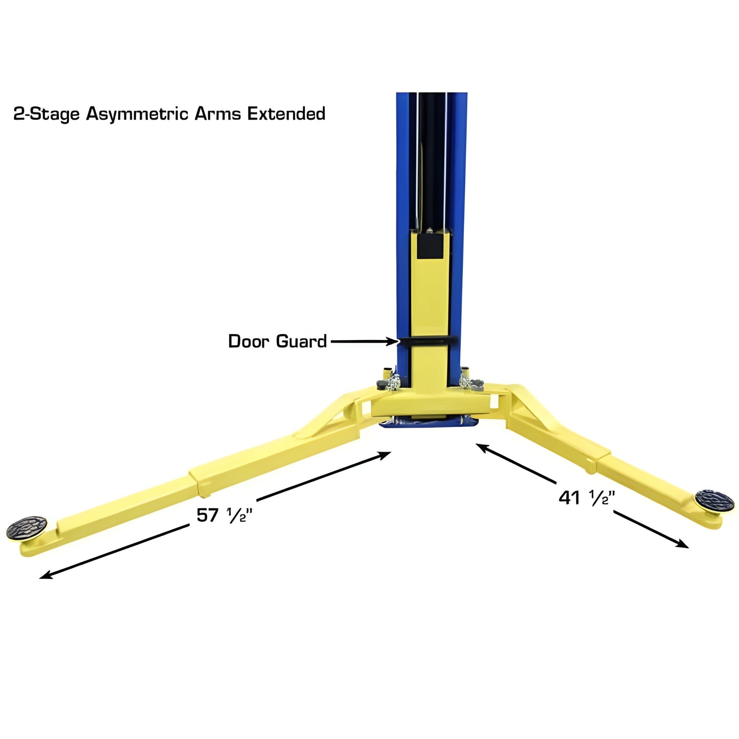 Atlas PRO-9D 9,000 lb Overhead 2-Post Lift - ATEXH-PRO-9D-FPD