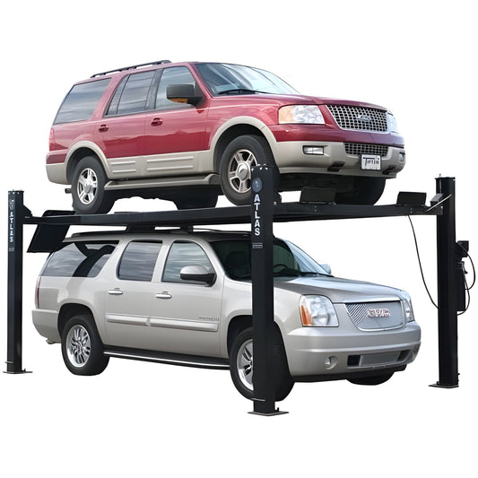 Atlas PRO9000 4 Post Lift + RJ6 Rolling Jacks Combo - ATEXH-PRO9-COMBO2-FPD