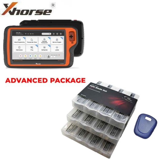 Xhorse / GTL - VVDI Key Tool PLUS Tablet - All In One Key Tool - ADVANCED PACKAGE + Multi-Function Key Set (240 Blades & 1 Test Head) - XHS-KT-LT078