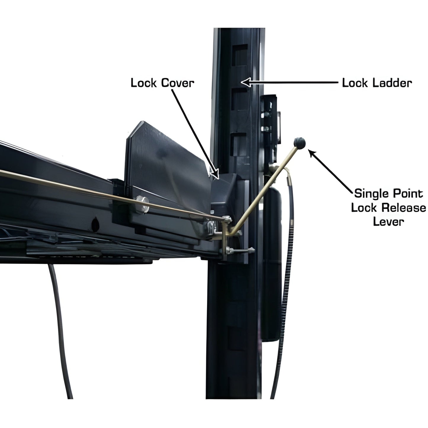Atlas PRO8000EXT-L 4 Post Lift + RJ35 Sliding Jacks Combo - ATEXH-PRO8EXTL-COMBO-FPD
