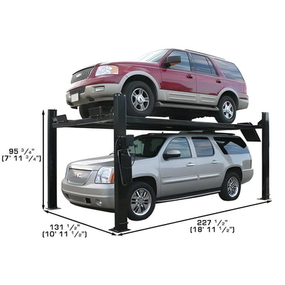 Atlas PRO9000 4 Post Lift + RJ6 Rolling Jacks Combo - ATEXH-PRO9-COMBO2-FPD