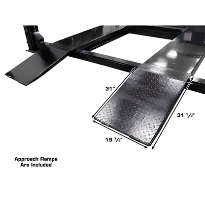 Atlas PRO9000 4 Post Lift + RJ6 Rolling Jacks Combo - ATEXH-PRO9-COMBO2-FPD