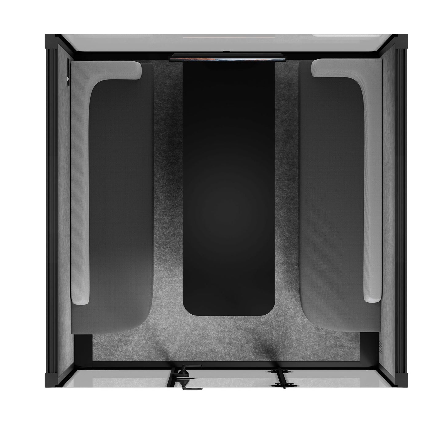 Sound box Meeting Booth Quell - 6 Person - XL-S115-DRK-GREY-ST-06-SY-05