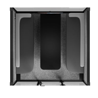Sound box Meeting Booth Quell - 6 Person - XL-S115-DRK-GREY-ST-06-SY-05