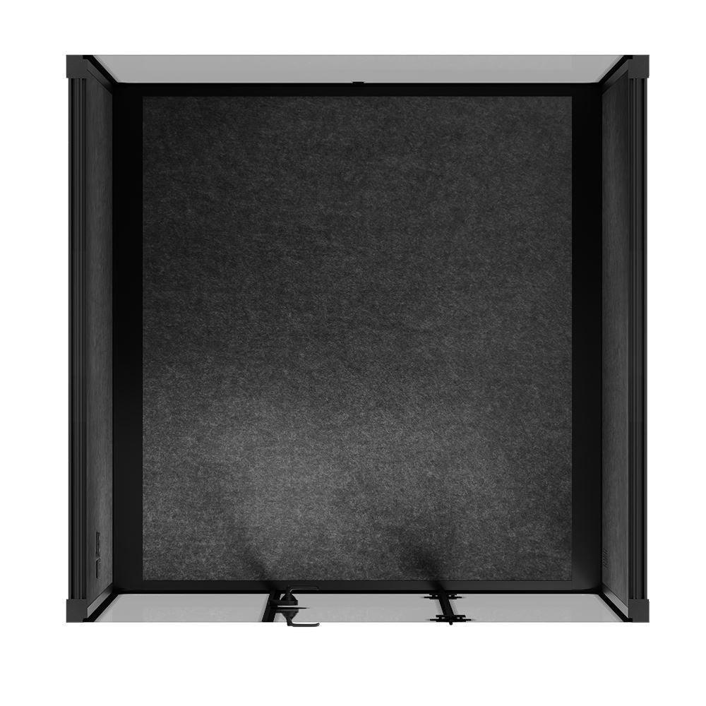 Sound box Meeting Booth Quell - 6 Person - XL-S115-DRK-GREY-ST-06-SY-05