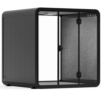 Sound box Meeting Booth Quell - 6 Person - XL-S115-DRK-GREY-ST-06-SY-05